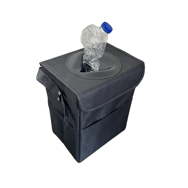 AUTOMOD trash can in use